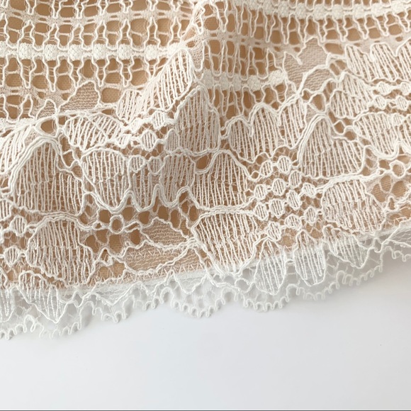 Free People Camila Lace Bandeau Bralette Ivory M - Picture 10 of 15